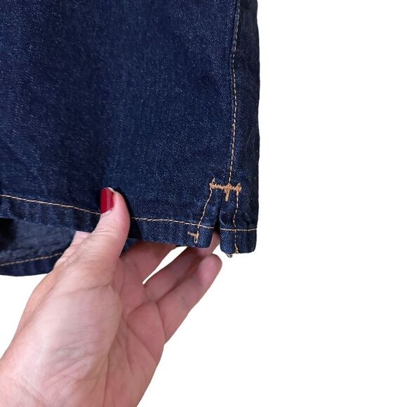 Vintage Guess Blue Denim Shorts Size 30 - Picture 3 of 10
